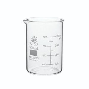 500ml Borosilicate Glass Beaker – Low Form